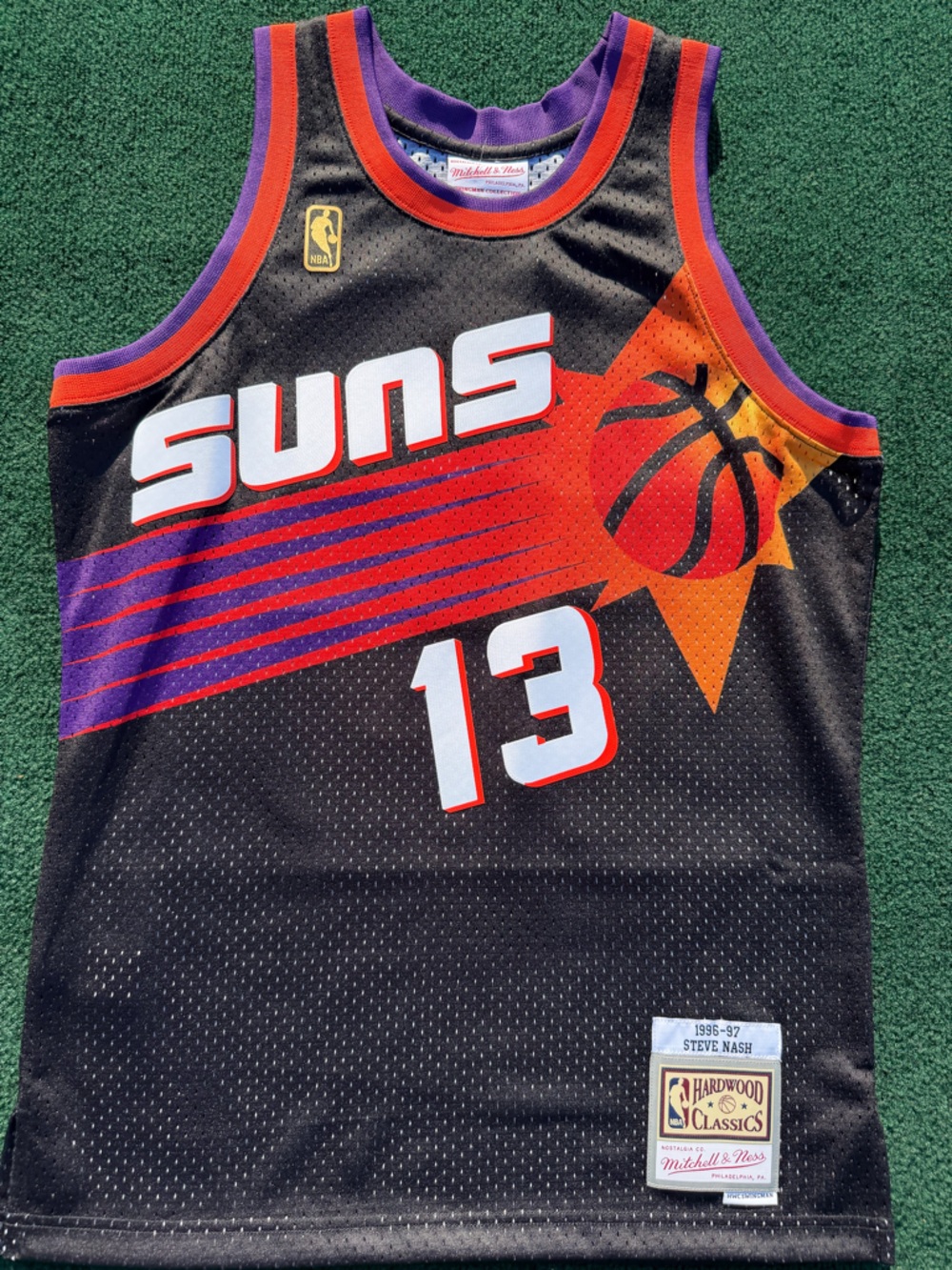 Mitchell & Ness Steve Nash NBA Swingman Suns Alternate Jersey 1996-97